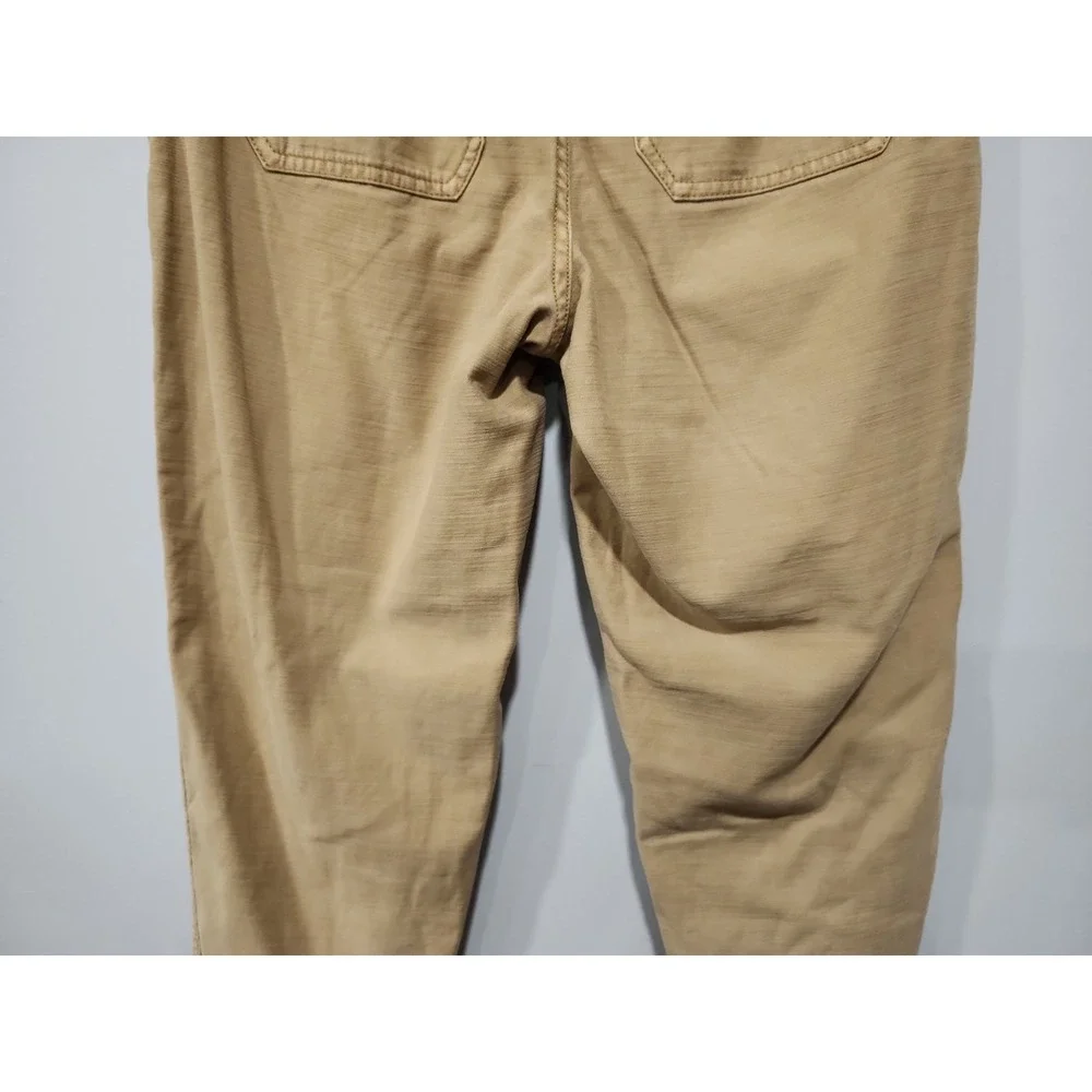 Madewell Cargo Pants Womens 27 Beige High Rise Pockets 100% Cotton Deep Pockets - Picture 11 of 14